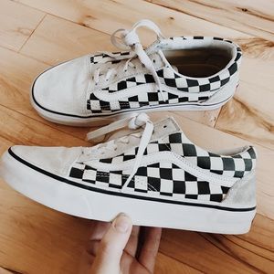 Vans Old Skool Tan Checkered